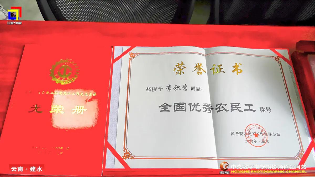 一把剪刀闯天下-建水葡萄疏果工李积秀获“全国优秀农民工”称号
