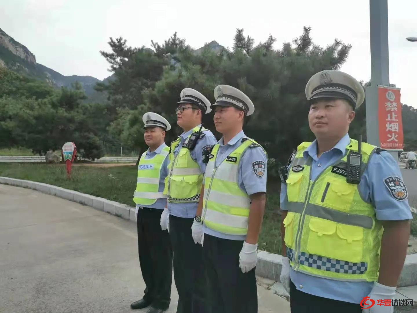 错时+错峰 泰安交警景区大队严查重点交通违法行为