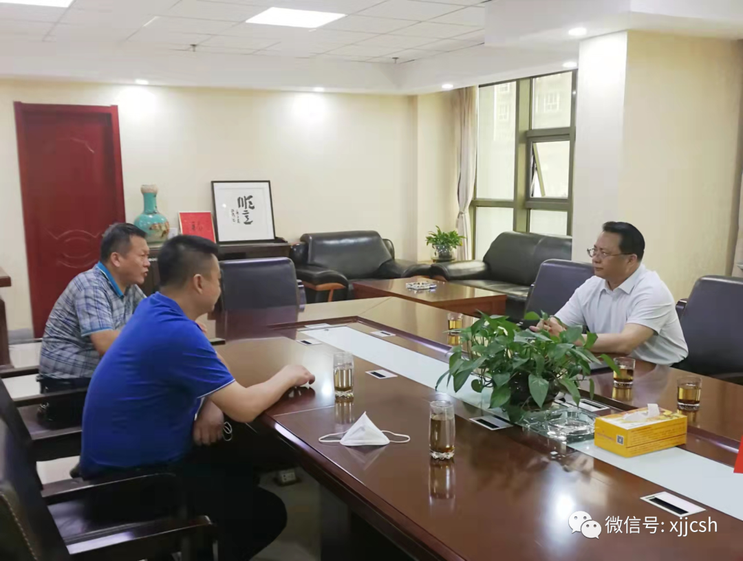 「走访兄弟商会简讯」领导走访新疆江苏商会,座谈交流合作发展