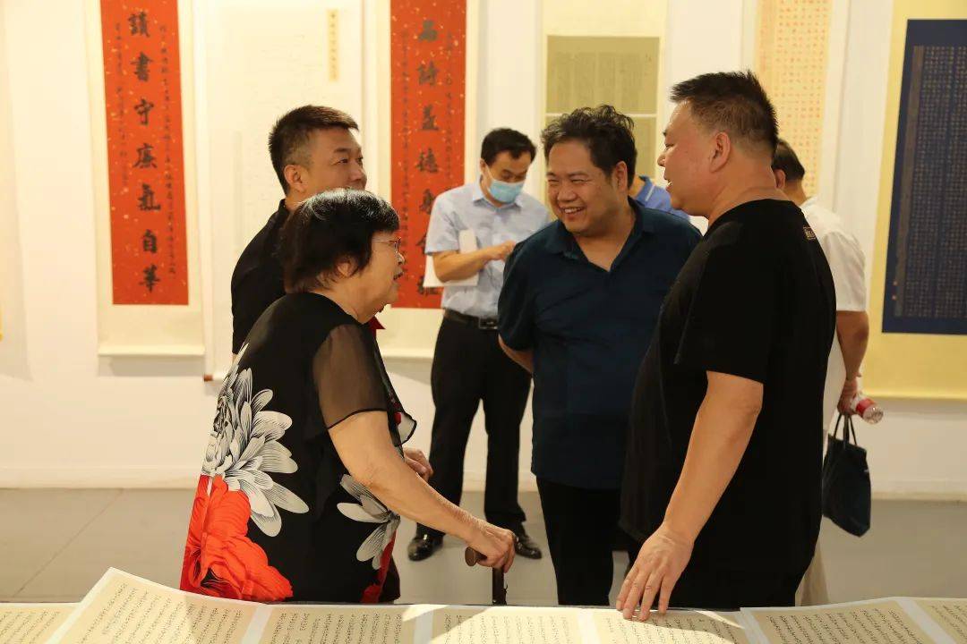 “临池不缀,坚韧不拔”马继普书法作品展”在郑州升达艺术馆开幕