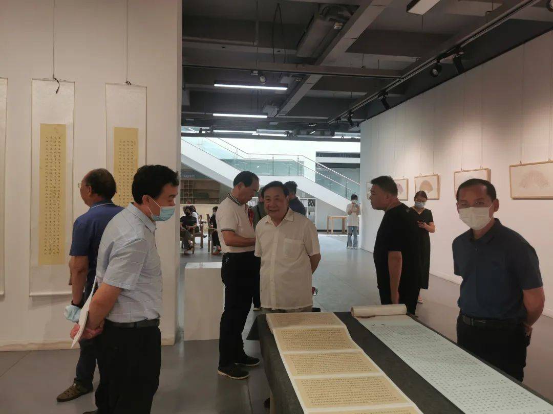 “临池不缀,坚韧不拔”马继普书法作品展”在郑州升达艺术馆开幕