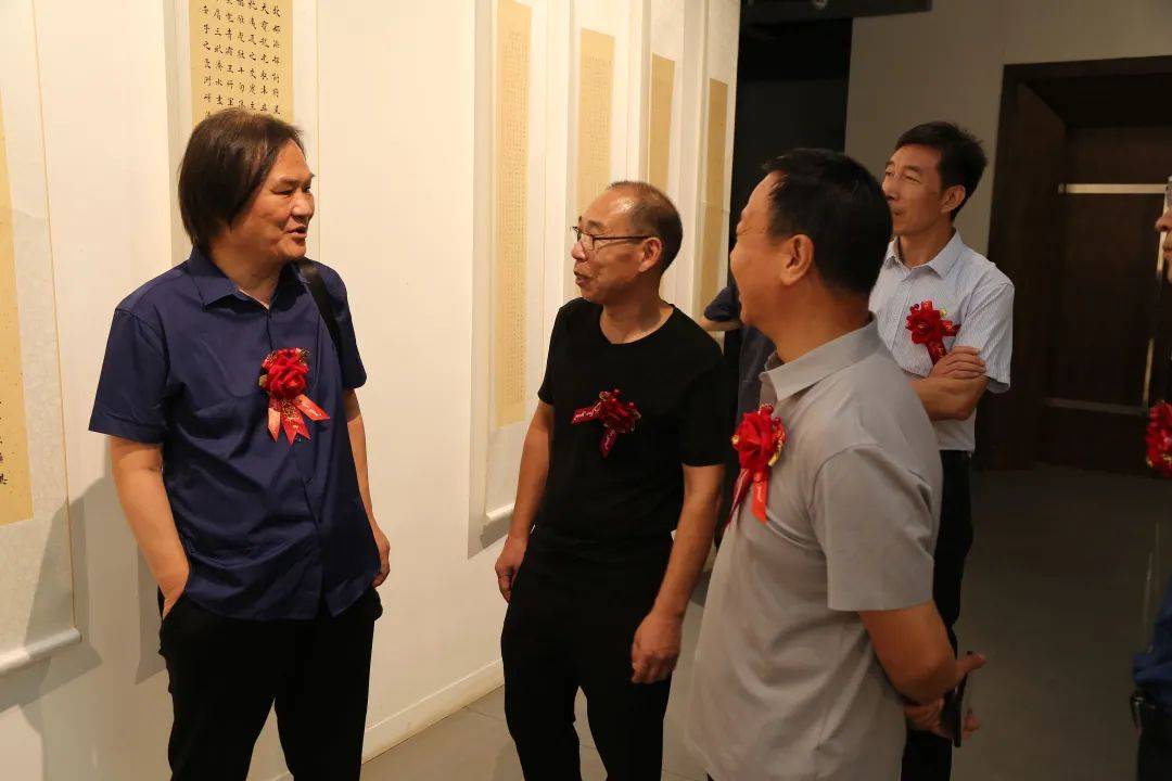 “临池不缀,坚韧不拔”马继普书法作品展”在郑州升达艺术馆开幕