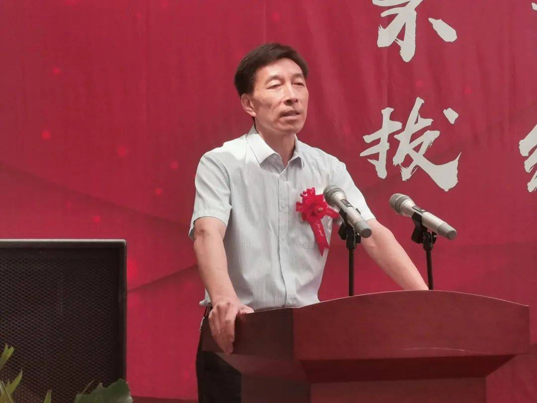“临池不缀,坚韧不拔”马继普书法作品展”在郑州升达艺术馆开幕