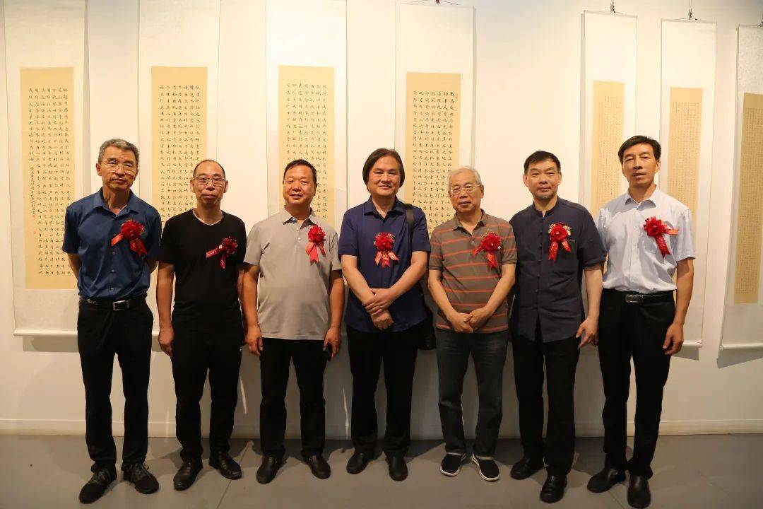 “临池不缀,坚韧不拔”马继普书法作品展”在郑州升达艺术馆开幕