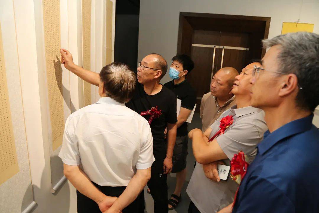 “临池不缀,坚韧不拔”马继普书法作品展”在郑州升达艺术馆开幕