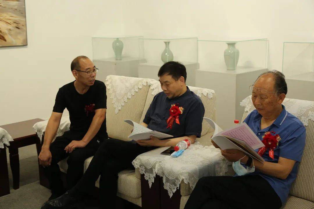 “临池不缀,坚韧不拔”马继普书法作品展”在郑州升达艺术馆开幕