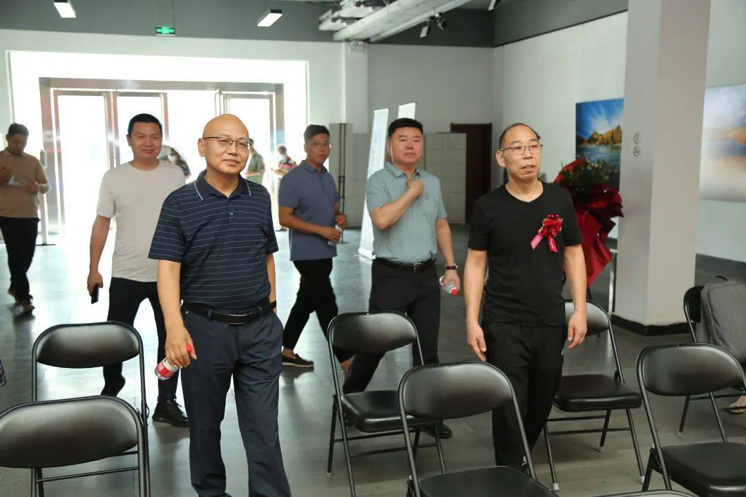 “临池不缀,坚韧不拔”马继普书法作品展”在郑州升达艺术馆开幕