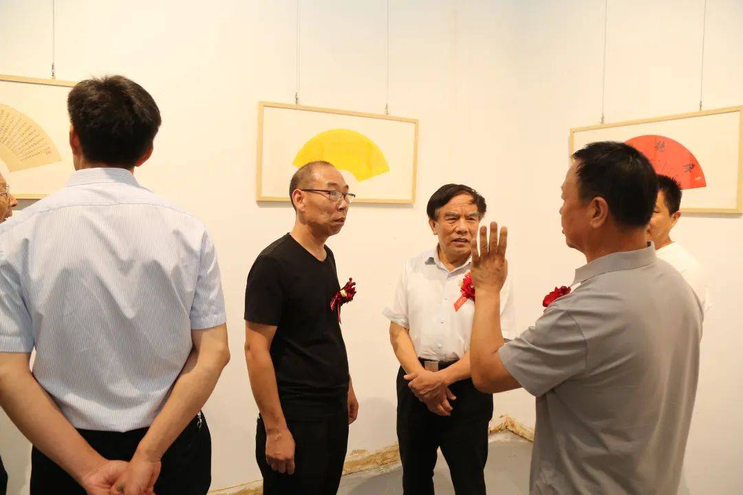 “临池不缀,坚韧不拔”马继普书法作品展”在郑州升达艺术馆开幕