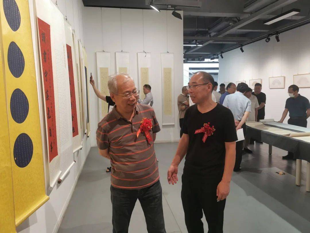 “临池不缀,坚韧不拔”马继普书法作品展”在郑州升达艺术馆开幕